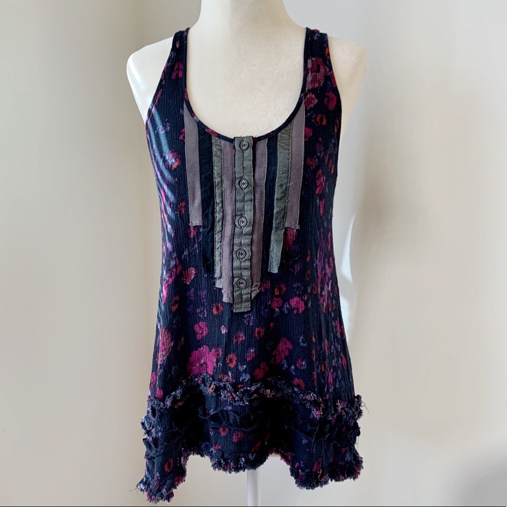 Gorgeous, Gauzy, EUC Free People Boho Spring Tunic